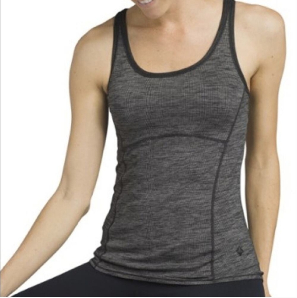 Prana Lilliana Top, Open Back, Built-in Bra, XL, NWT